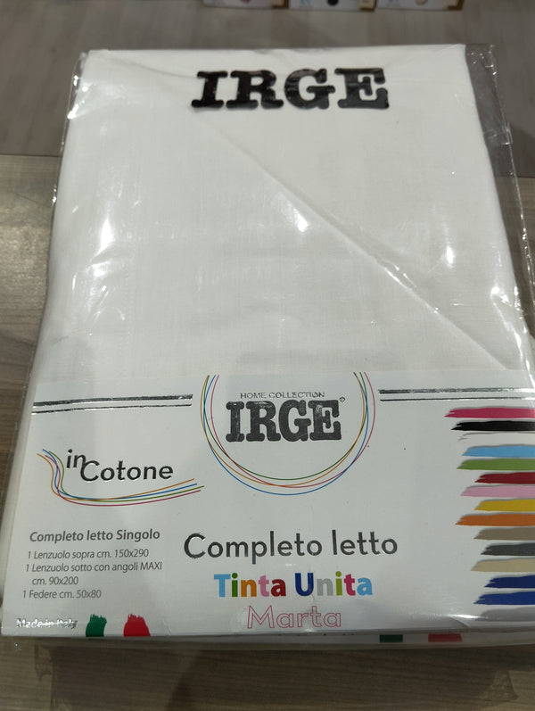 Completo letto singolo irge